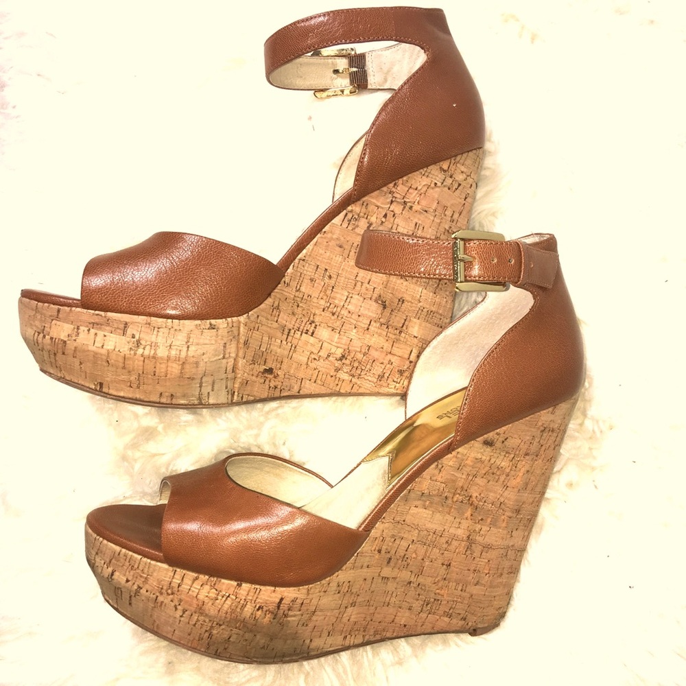 Michael Kors platform wedges